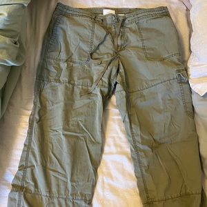 Olive Liz Claiborne Cargo Pant
